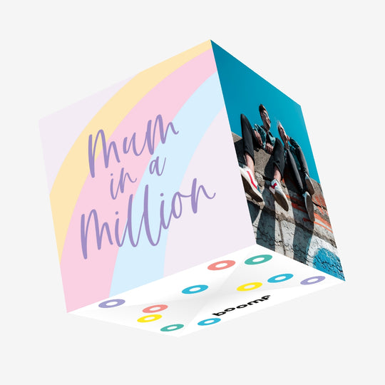 Mum In A Million Confetti-exploding Greetings Card
