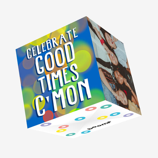 Celebrate Good Times Birthday Confetti-exploding Greetings Card