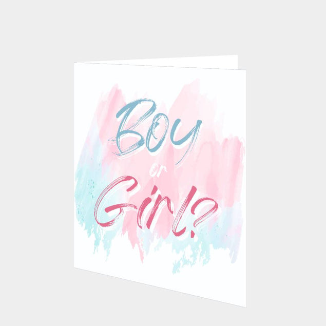 Boy Or Girl? Card