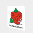 Eat, Drink and Cranberry Card