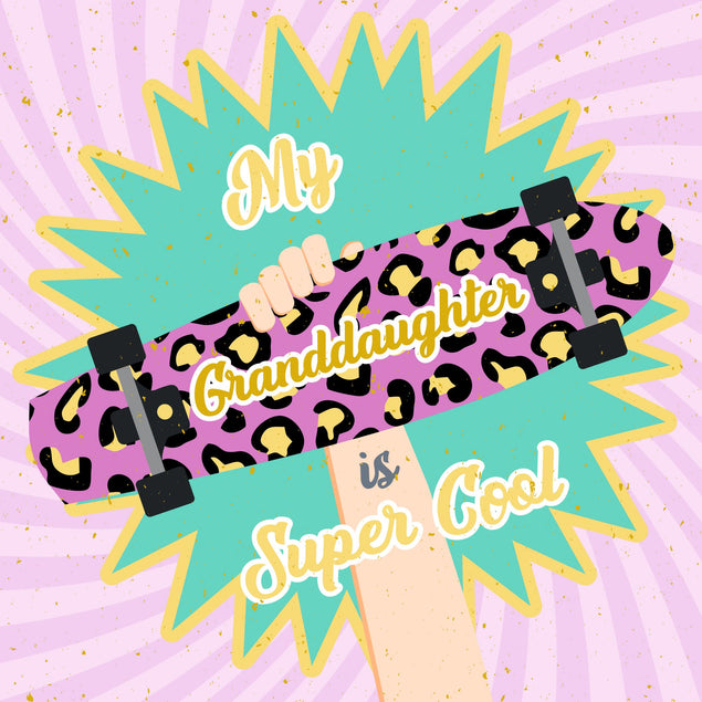 Super Cool Granddaughter Card