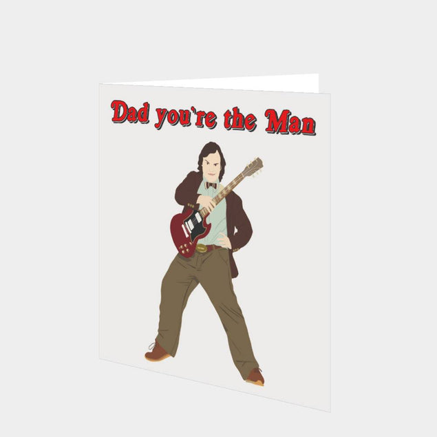 Dad You're The Man Card
