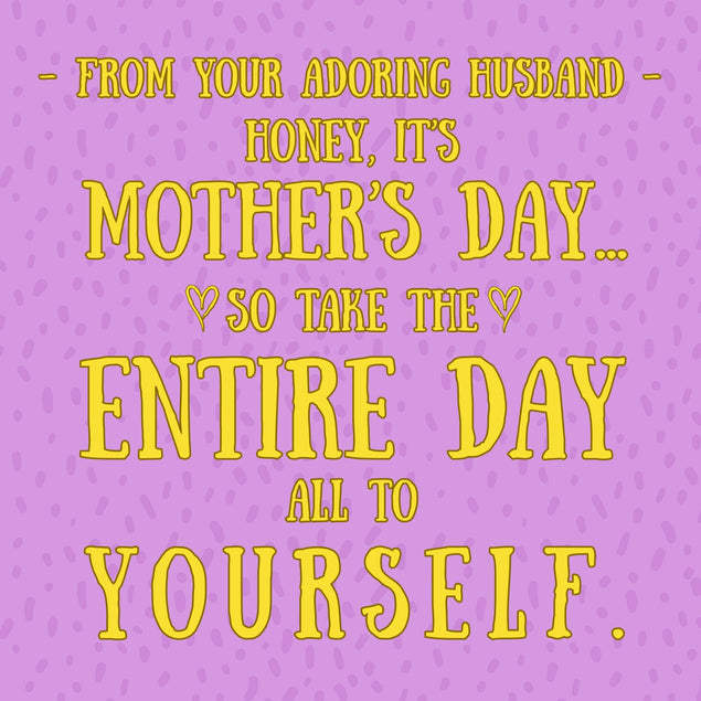 From Your Adoring Husband Bomb 3D Cube Card