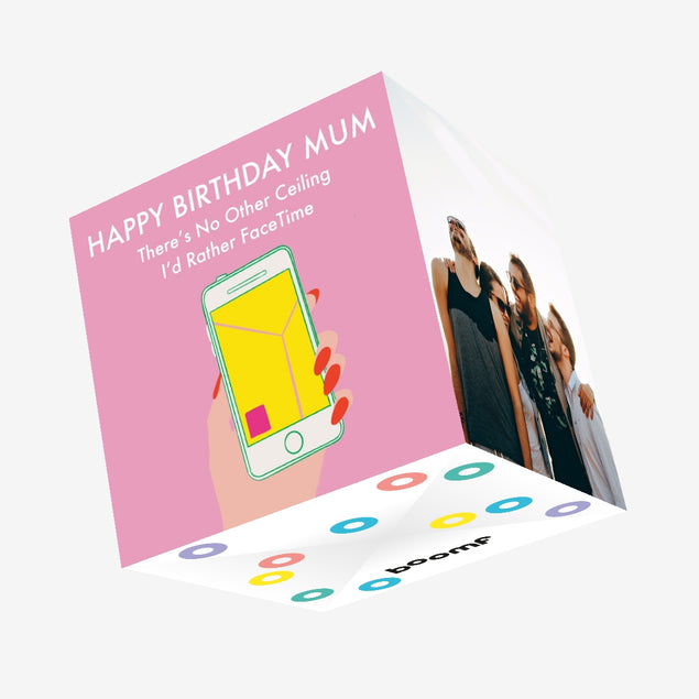 No Other Ceiling I'd Rather Facetime Confetti-exploding Greetings Card