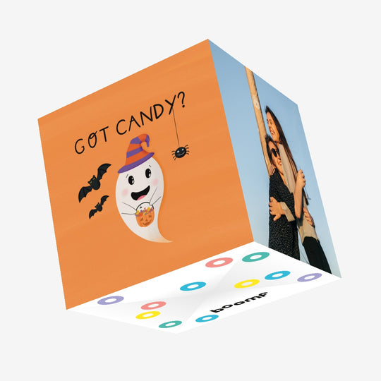 Got Candy Halloween Confetti-exploding Greetings Card