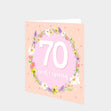70 Years Young Card