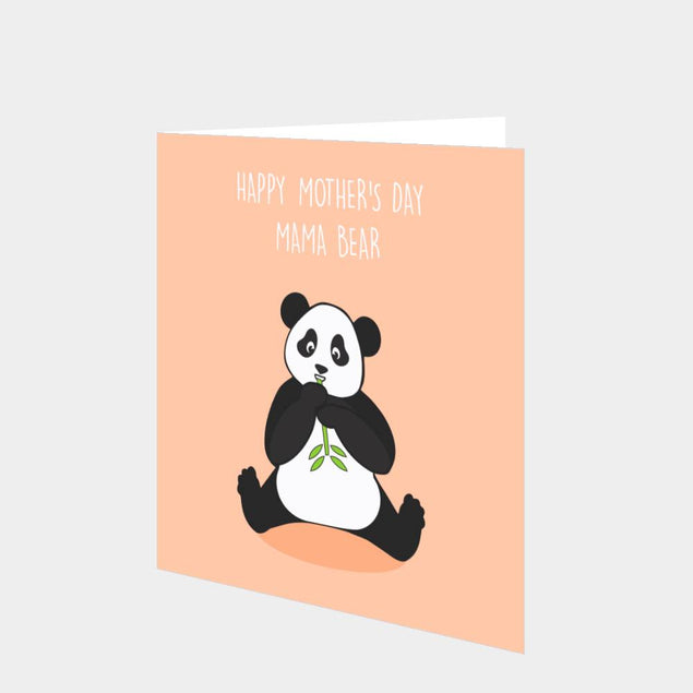 Mama Panda Card