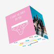 I Fancy The Pants Off You Confetti-exploding Greetings Card
