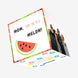 Mom, You're One In A Melon! Confetti-exploding Greetings Card