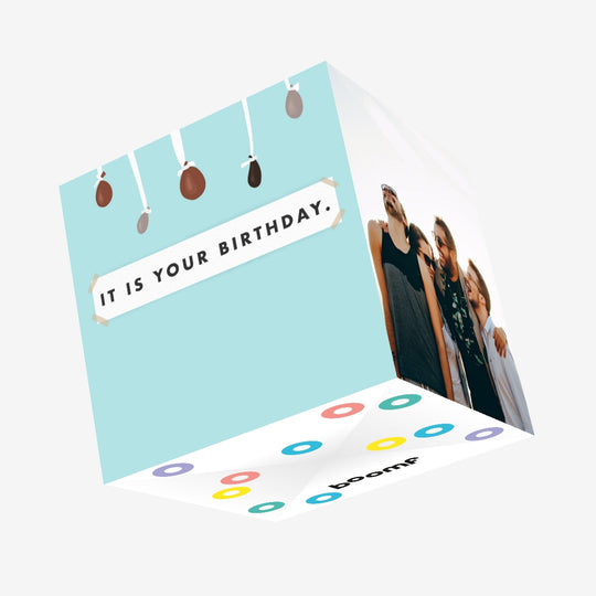 The Office It Is Your Birthday Period Confetti-exploding Greetings Card