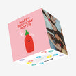 Happy Birthday Hottie Confetti-exploding Greetings Card