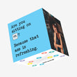 Are You Sitting On F5? Confetti-exploding Greetings Card