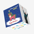Christmas Unicorn Magical Niece Confetti-exploding Greetings Card