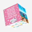 Mummy Shark Confetti-exploding Greetings Card