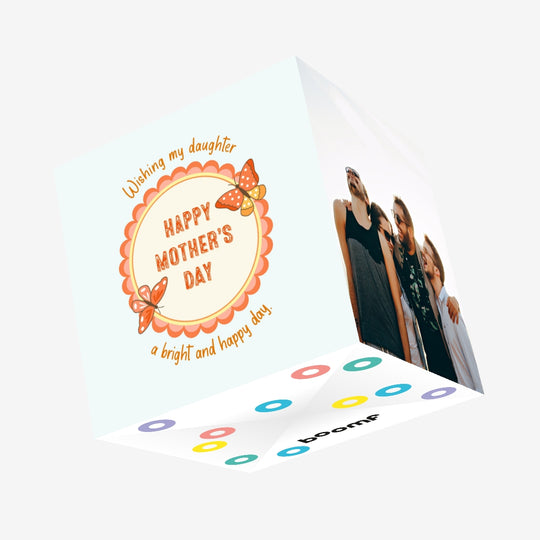 Wishing My Daughter Confetti-exploding Greetings Card