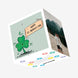 Cute Shamrock St. Patrick's Day Confetti-exploding Greetings Card