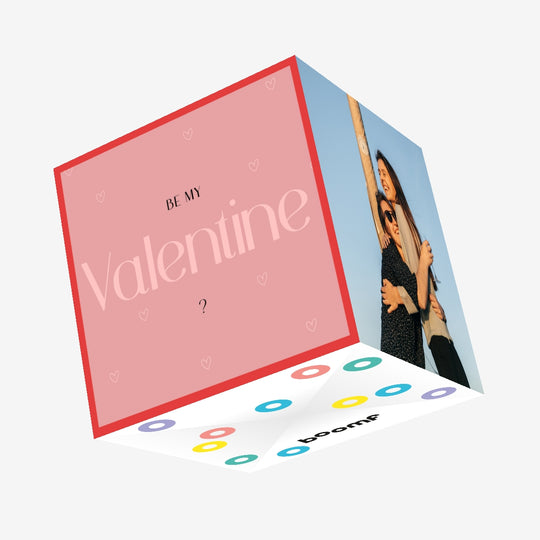 Be My Valentine? Confetti-exploding Greetings Card