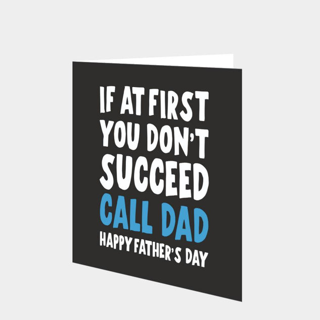 Call Dad Funny Father's Day Card