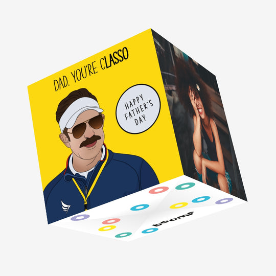 Dad You're Classo Father's Day Confetti-exploding Greetings Card