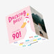 Ducking Hell You're 90 Pink Birthday Confetti-exploding Greetings Card