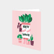 Home plants Card