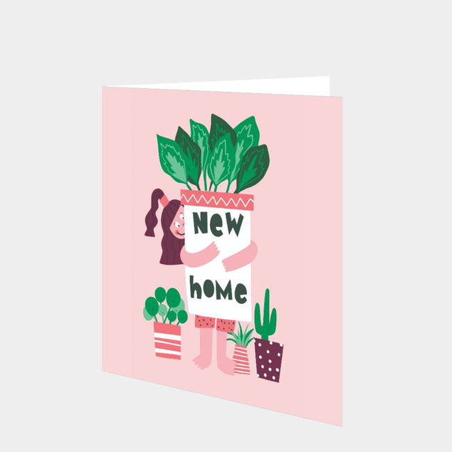 Home plants Card