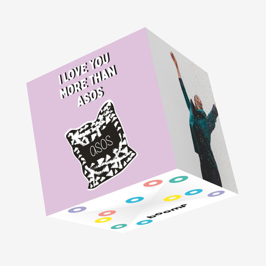 I Love You More Than ASOS Confetti-exploding Greetings Card