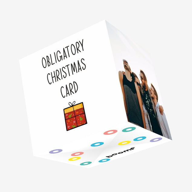 Obligatory Christmas Confetti-exploding Greetings Card