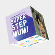 Super Step Mum! Bomb 3D Cube Card