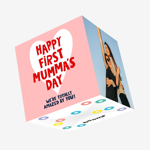 First Mumma’s Day Mother’s Day Confetti-exploding Greetings Card