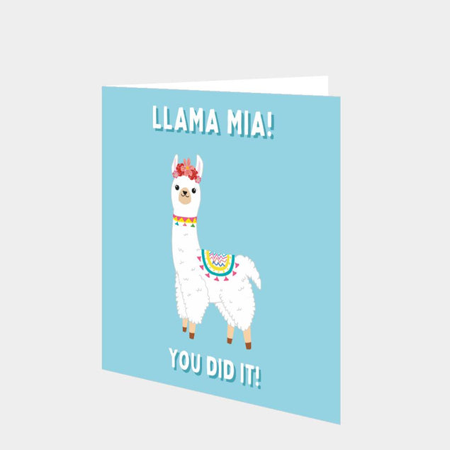 Llama Mia You did it! Card