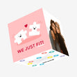 We Just Fit! Confetti-exploding Greetings Card