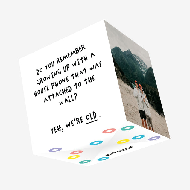 House Phone Confetti-exploding Greetings Card