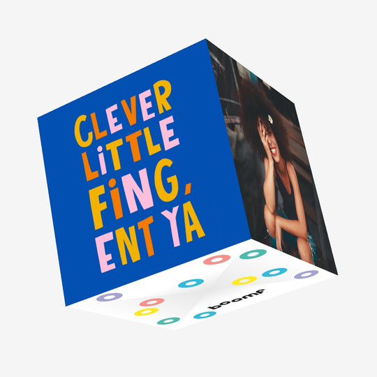 Clever Little Thing Congratulations Confetti-exploding Greetings Card