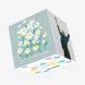 Happy 45th Anniversary Cute Daisies Confetti-exploding Greetings Card
