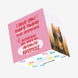 I Love You More Than Yesterday Funny Confetti-exploding Greetings Card