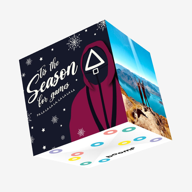 Tis The Season For Games Christmas Confetti-exploding Greetings Card