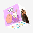 Chick And Bunny Easter Confetti-exploding Greetings Card