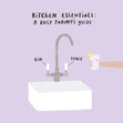 Kitchen Essentials Gin Tap Card