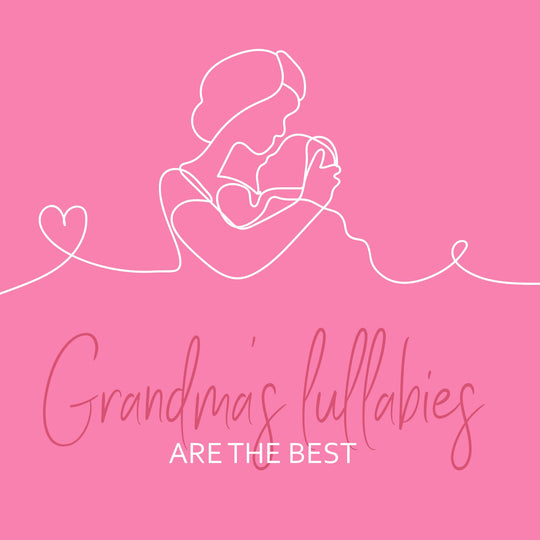 Grandma's Lullabies Pink Card