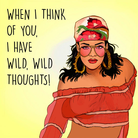 Wild, Wild Thoughts Card
