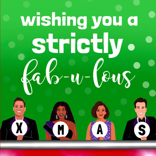Strictly Fabulous Xmas Card