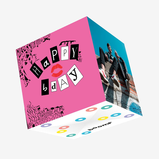 Burn Book Birthday Confetti-exploding Greetings Card
