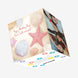 Happy Wedding Day Starfish And Shells Confetti-exploding Greetings Card