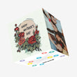 Happy Mother's Day Vintage Roses Confetti-exploding Greetings Card