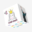 #1 Step-Mum Confetti-exploding Greetings Card