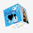 Wish You Happy 90th Birthday Confetti-exploding Greetings Card