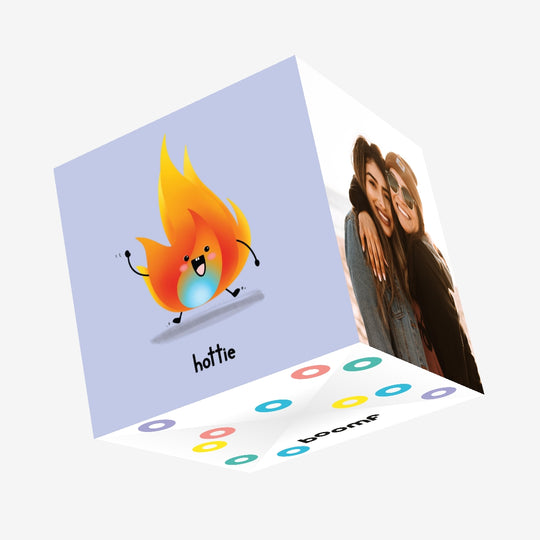 Hottie Confetti-exploding Greetings Card