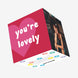 You're Lovely Confetti-exploding Greetings Card