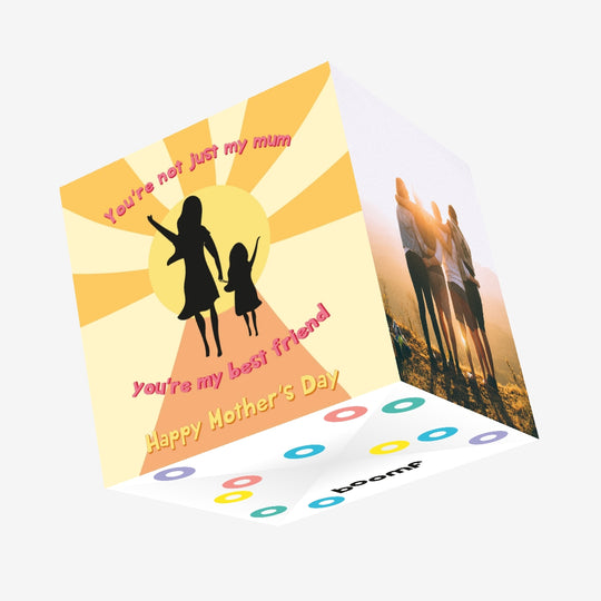 You're Not Just My Mum Mother's Day Confetti-exploding Greetings Card